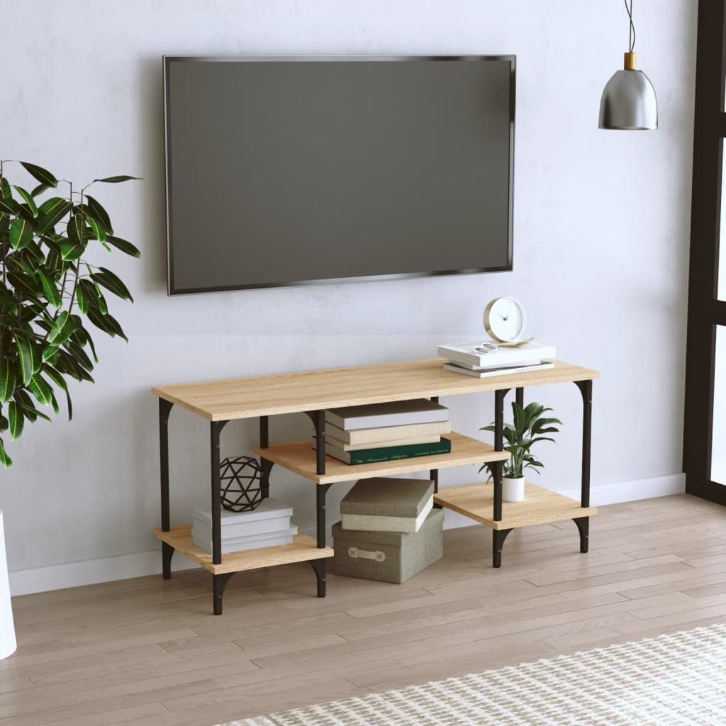 Tv-Bänk 102X35X45,5 Cm Konstruerat Trä