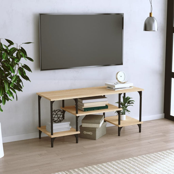 Tv-Bänk 102X35X45,5 Cm Konstruerat Trä