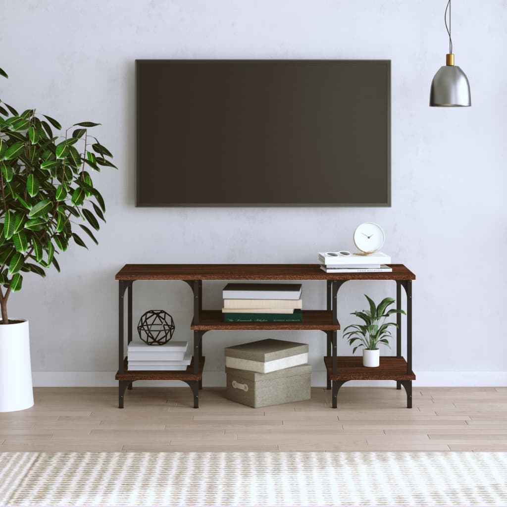 Tv-Bänk 102X35X45,5 Cm Konstruerat Trä