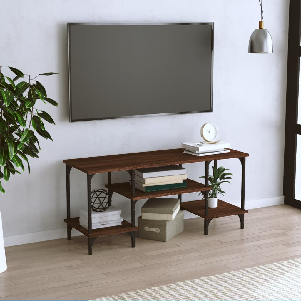 Tv-Bänk 102X35X45,5 Cm Konstruerat Trä