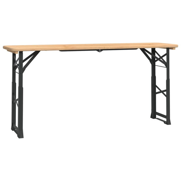 Hopfällbart Barbord 170X50X75/105 Cm Massiv Gran
