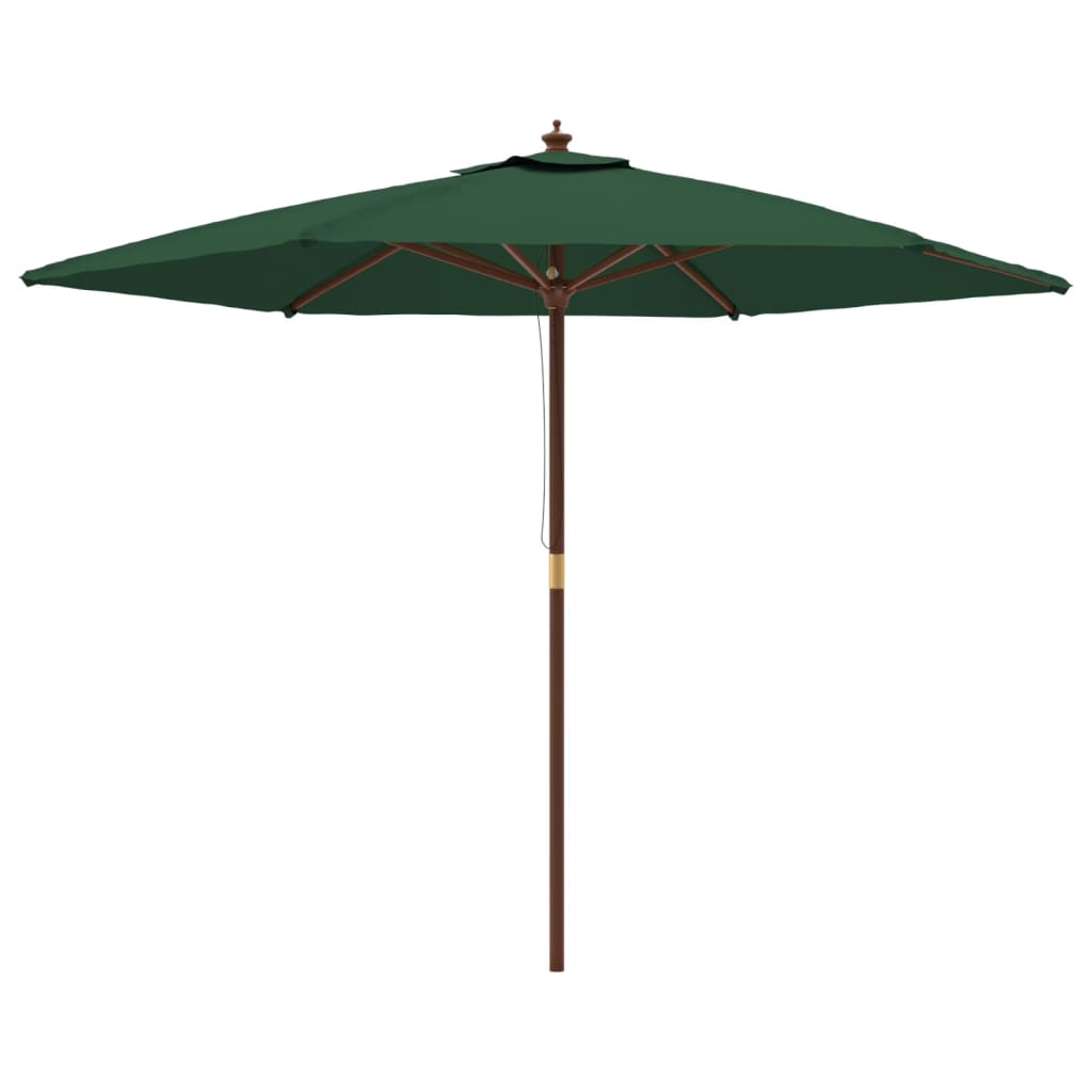 Parasoll Med Trästång 299X240 Cm