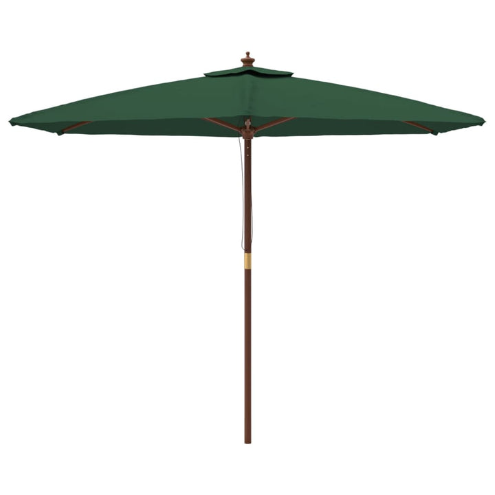 Parasoll Med Trästång 299X240 Cm