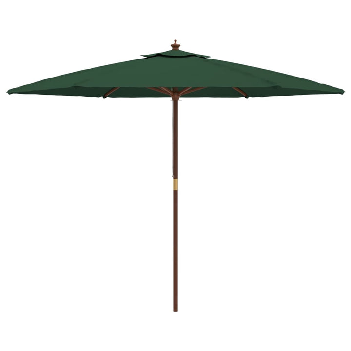 Parasoll Med Trästång 299X240 Cm