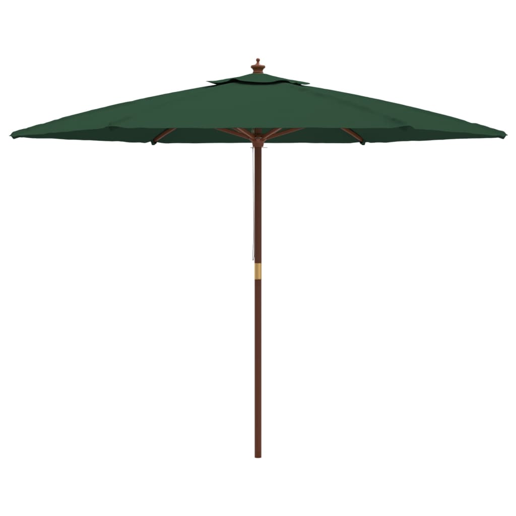 Parasoll Med Trästång 299X240 Cm