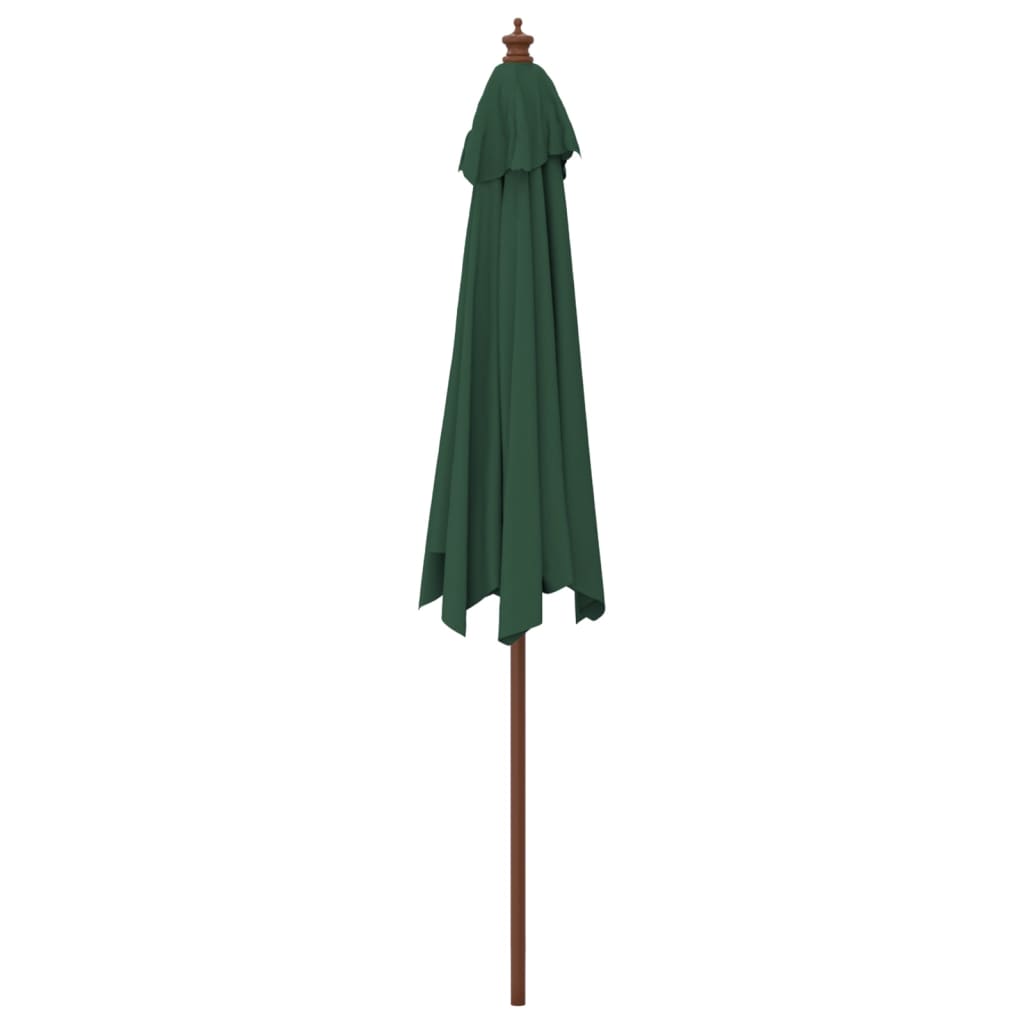 Parasoll Med Trästång 299X240 Cm
