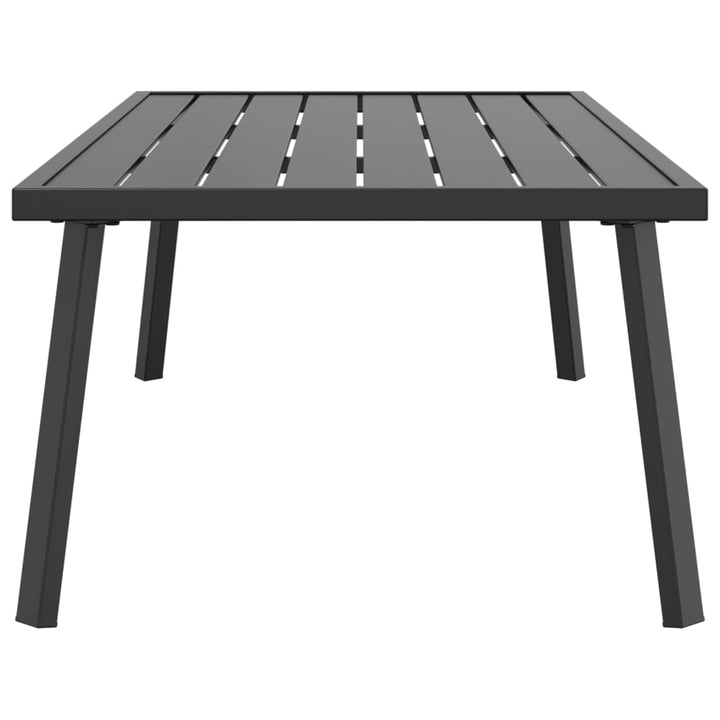 Trädgårds Antracit 110X55X35 Cm Stål
