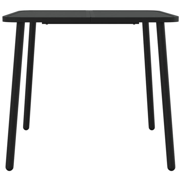 Trädgårdsbord Antracit Stål