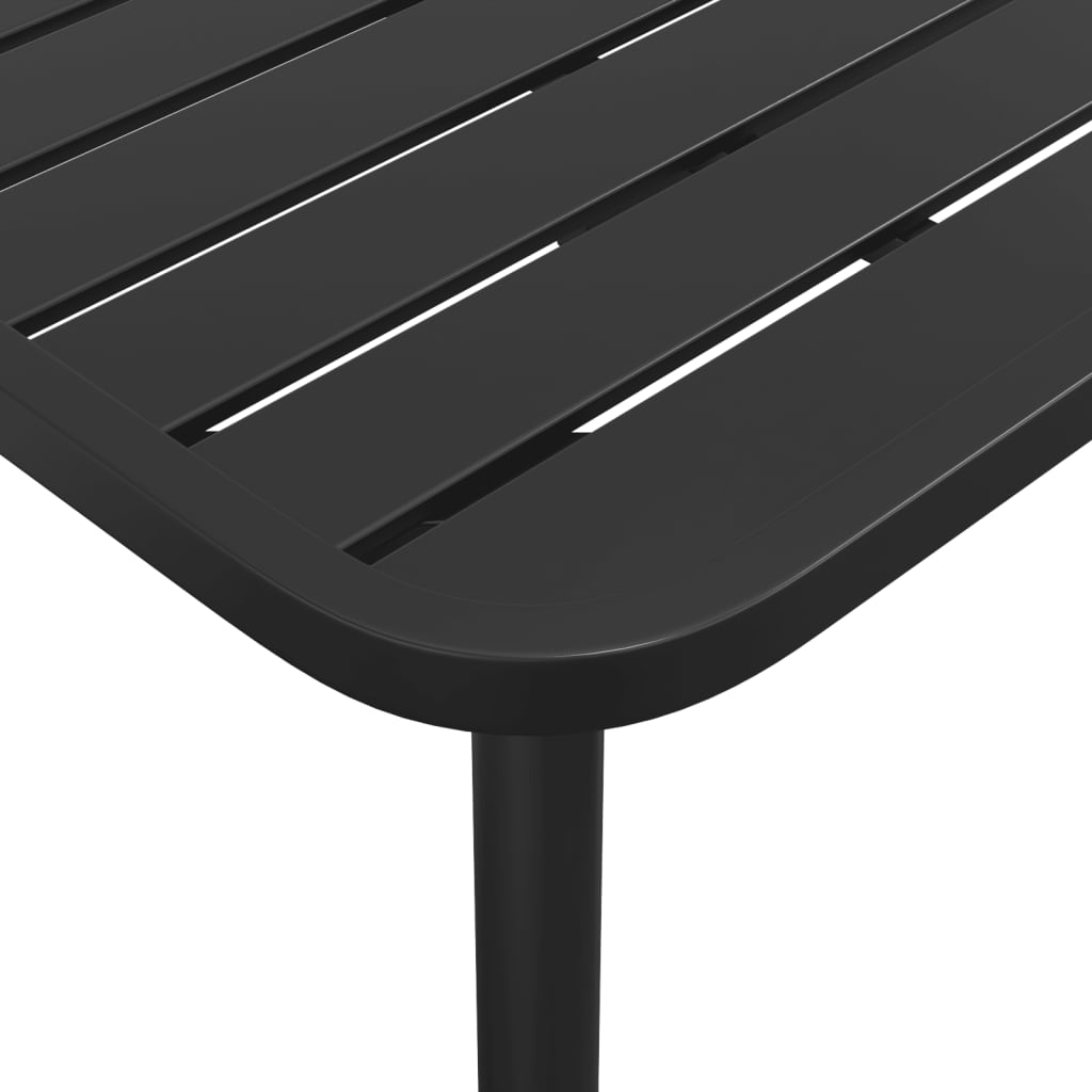Trädgårdsbord Antracit Stål
