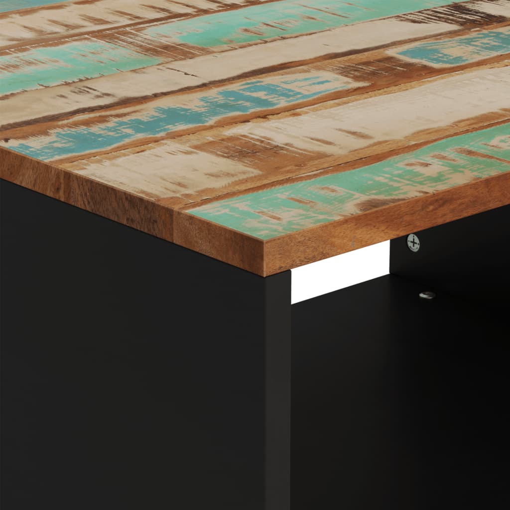 Soffbord 60X50X40 Cm Massivt Återvunnet Trä