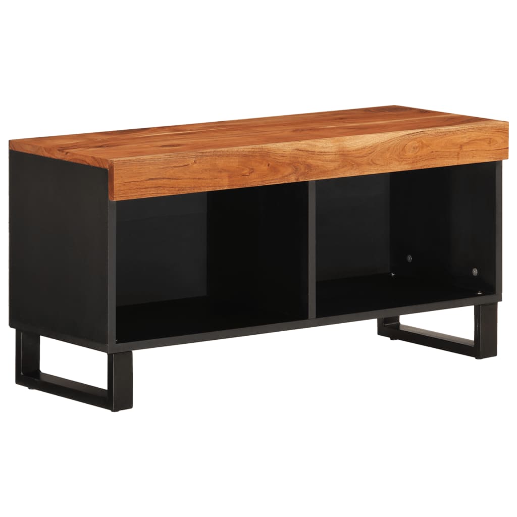 Tv-Bänk 85X33X43,5 Cm Massivt Återvunnet Trä