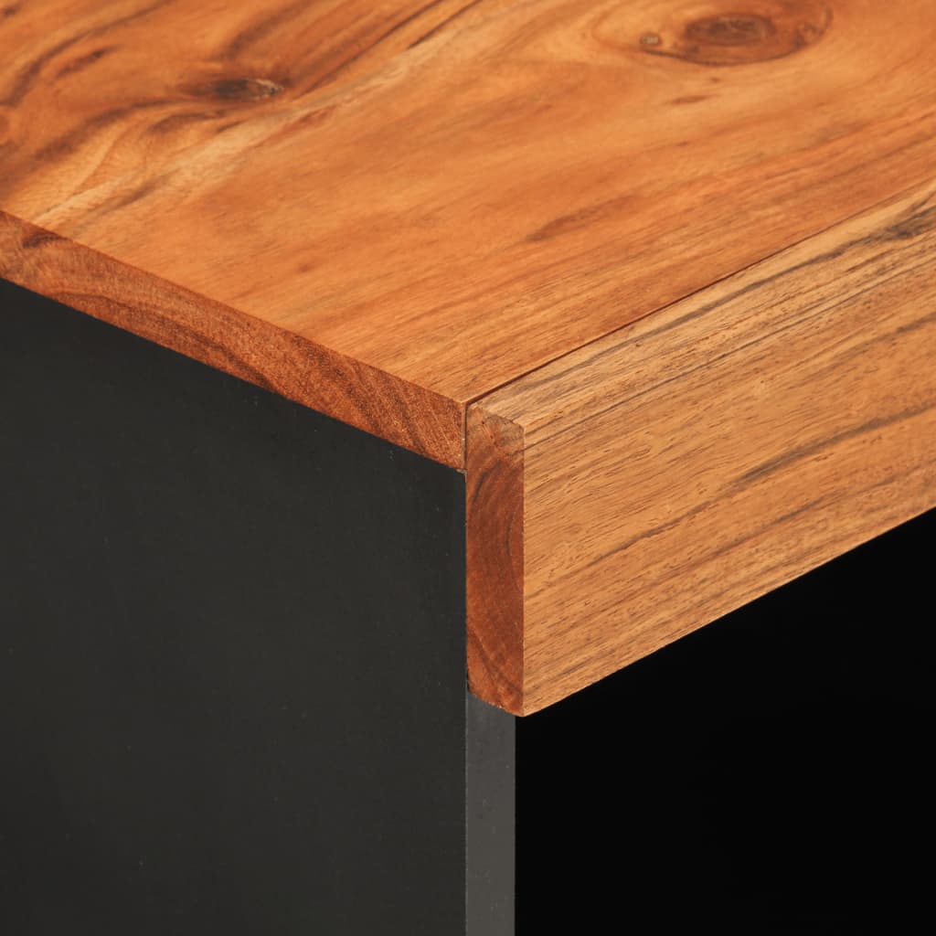 Tv-Bänk 85X33X43,5 Cm Massivt Återvunnet Trä