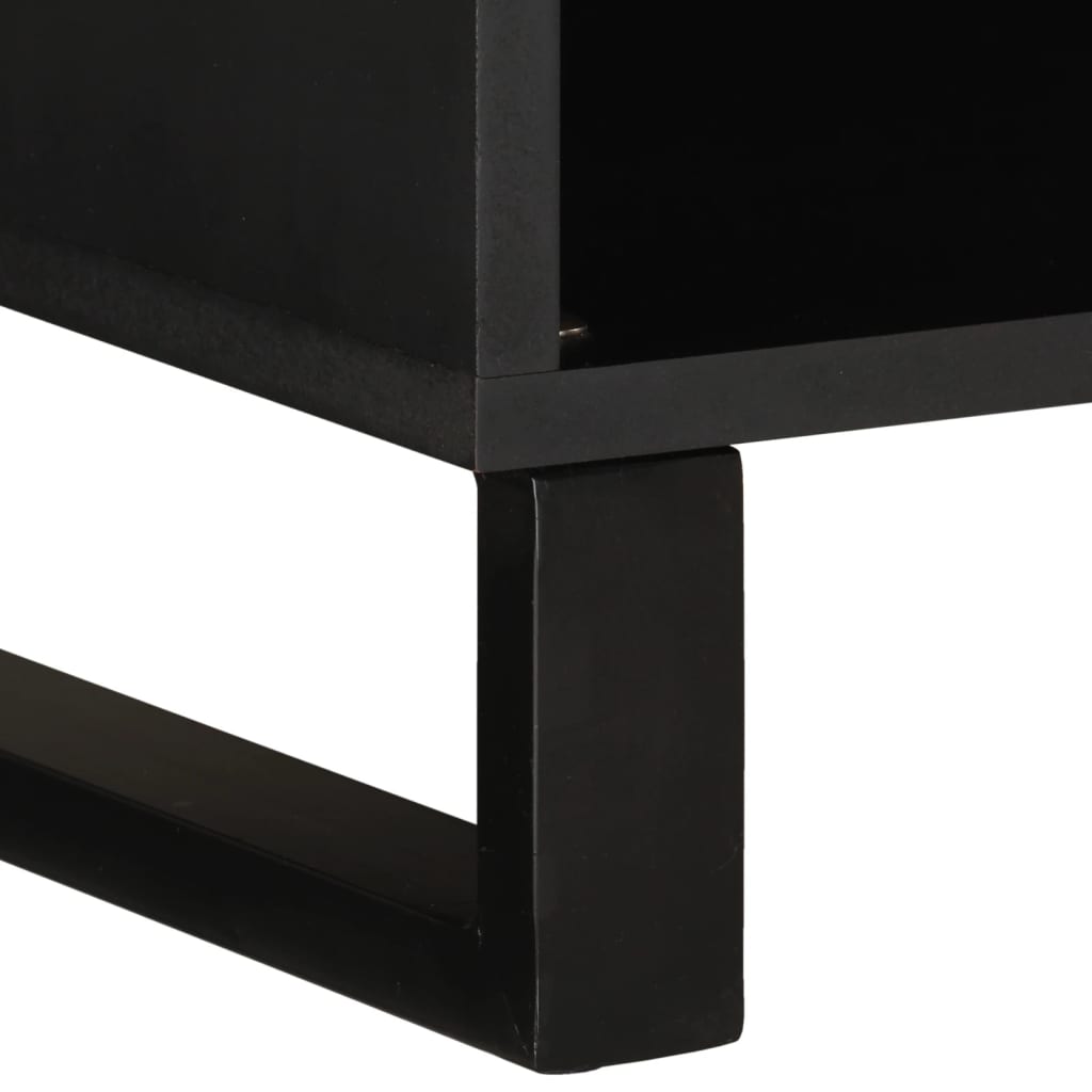 Tv-Bänk 85X33X43,5 Cm Massivt Återvunnet Trä
