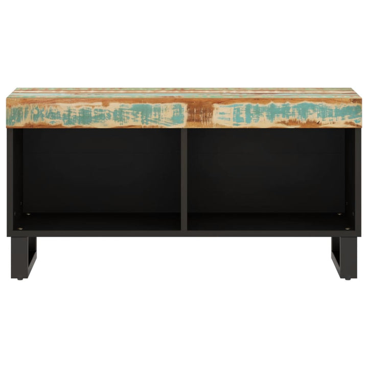 Tv-Bänk 85X33X43,5 Cm Massivt Återvunnet Trä