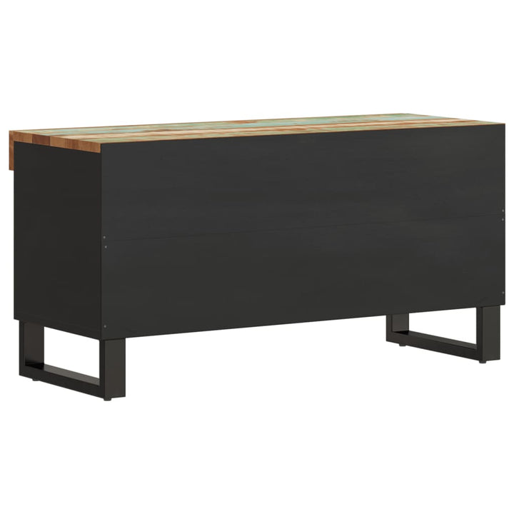Tv-Bänk 85X33X43,5 Cm Massivt Återvunnet Trä