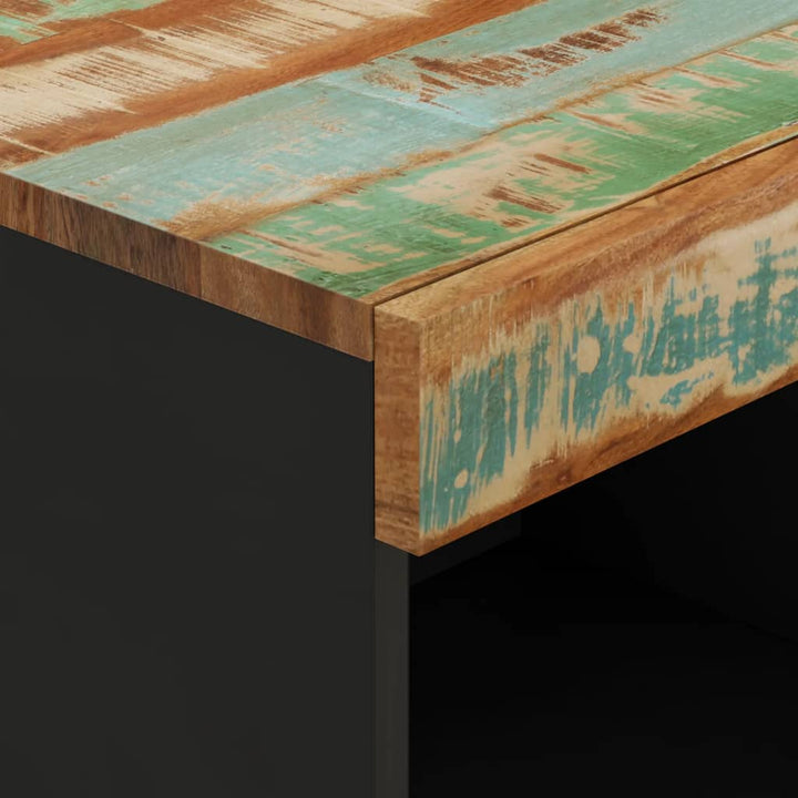 Tv-Bänk 85X33X43,5 Cm Massivt Återvunnet Trä