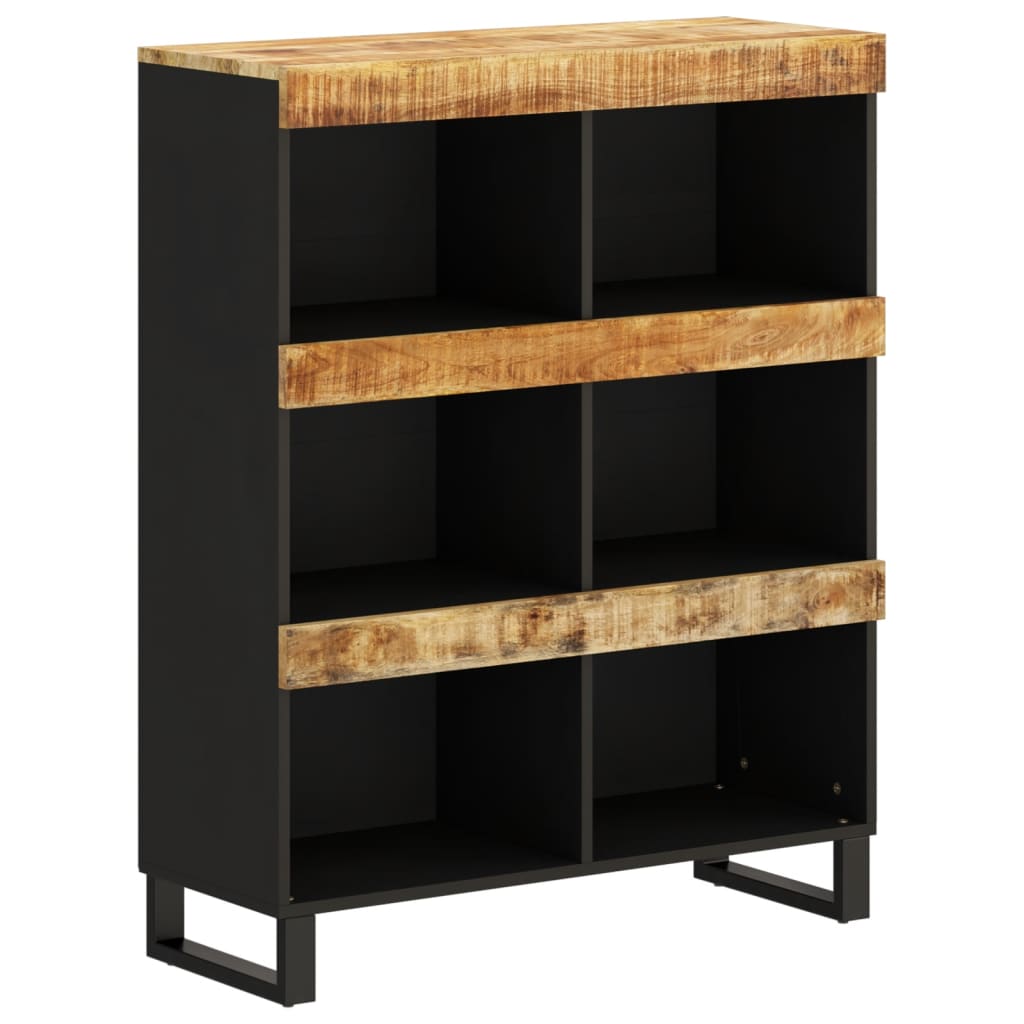 Sidoskåp 85X33X107 Cm Massivt Mangoträ