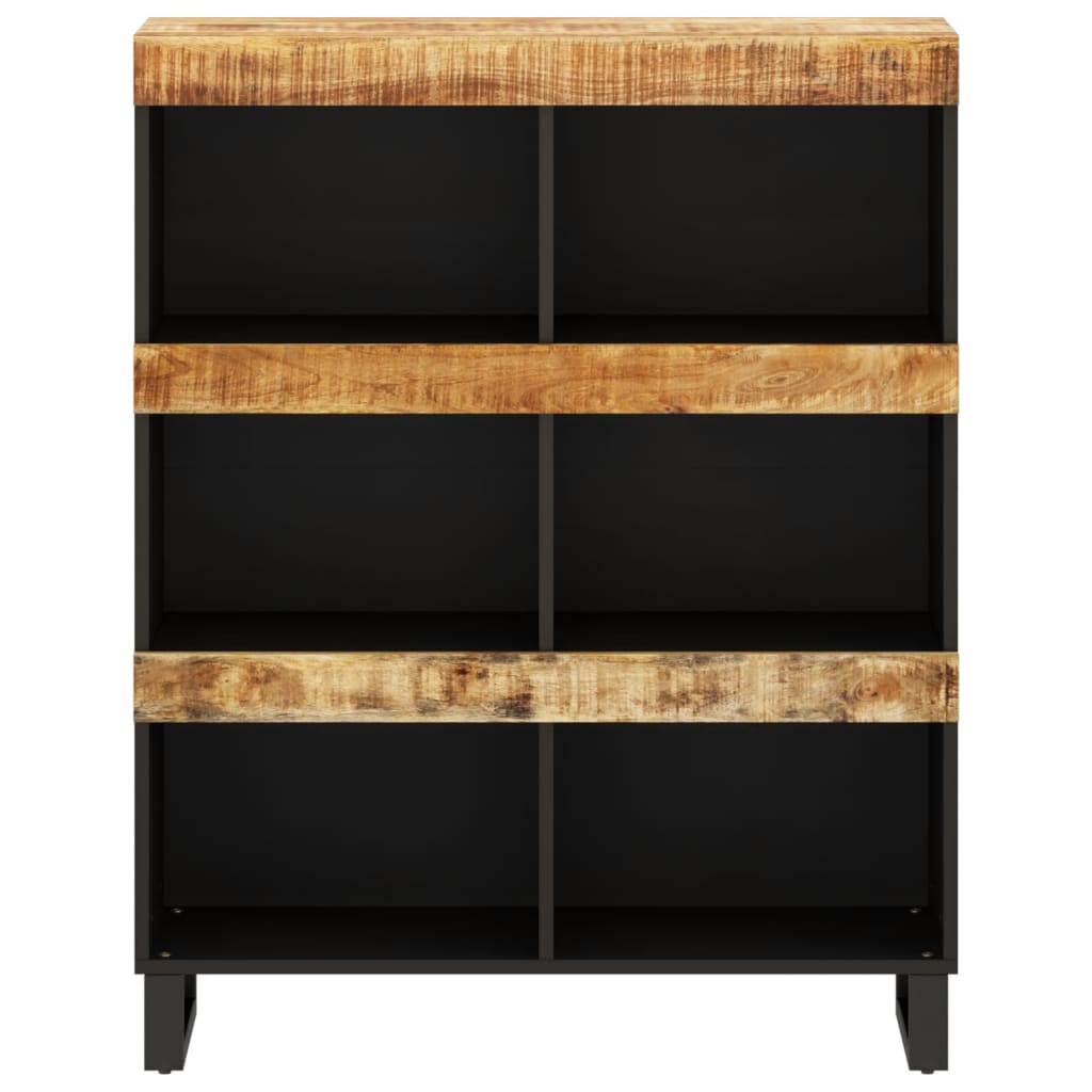 Sidoskåp 85X33X107 Cm Massivt Mangoträ