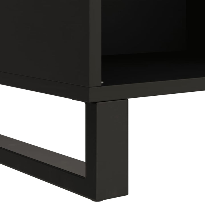 Sidoskåp 85X33X107 Cm Massivt Mangoträ