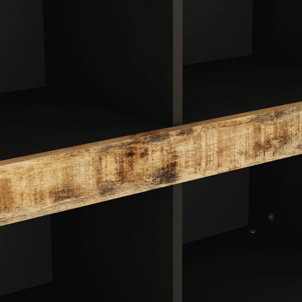 Sidoskåp 85X33X107 Cm Massivt Mangoträ