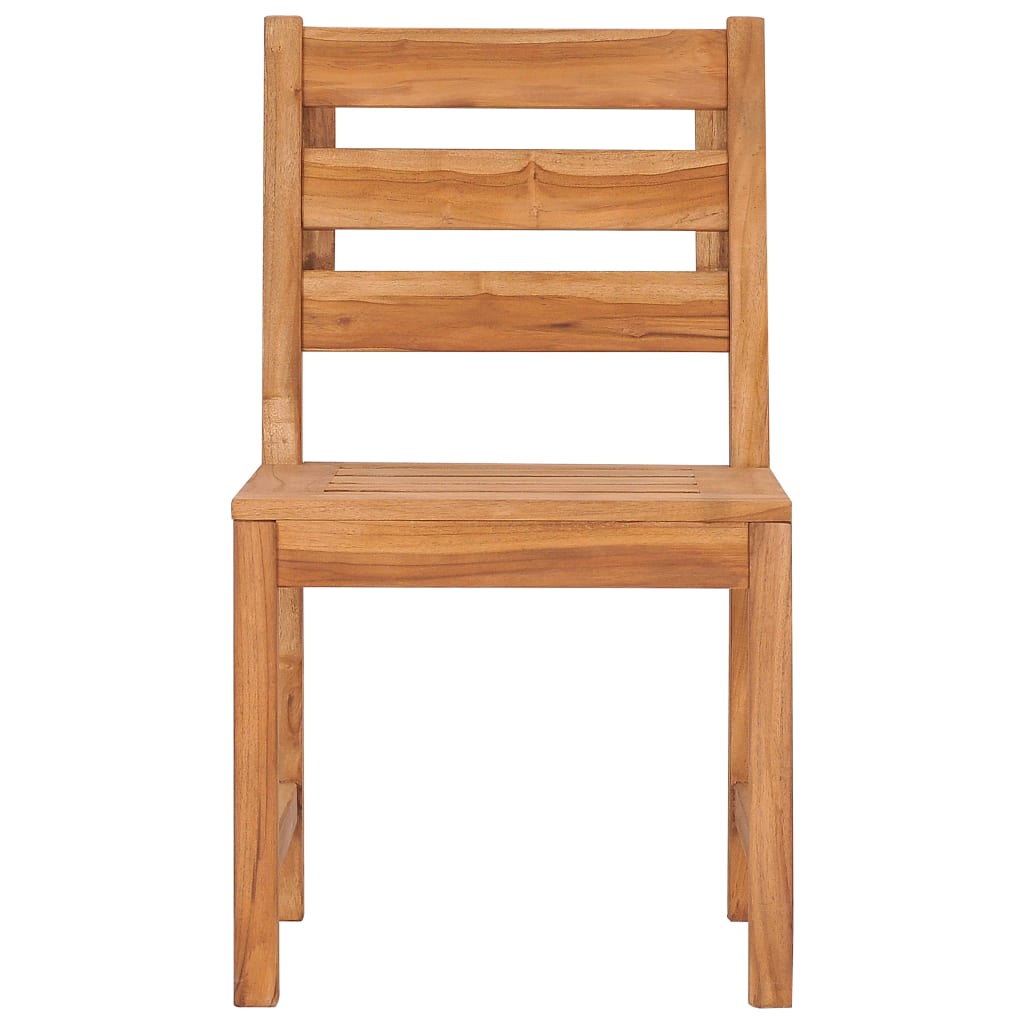 Trädgårdsstolar 4 St Massiv Teak