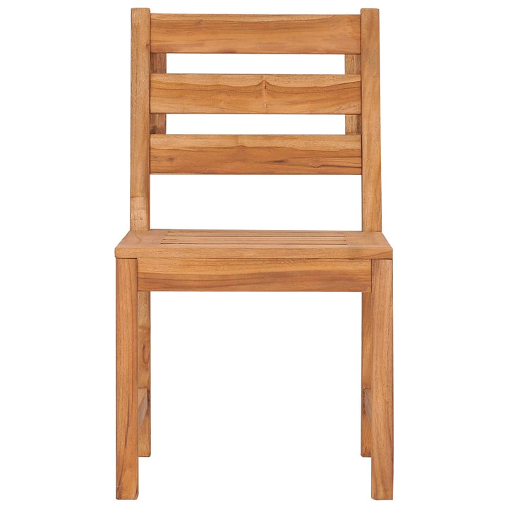 Trädgårdsstolar 4 St Massiv Teak