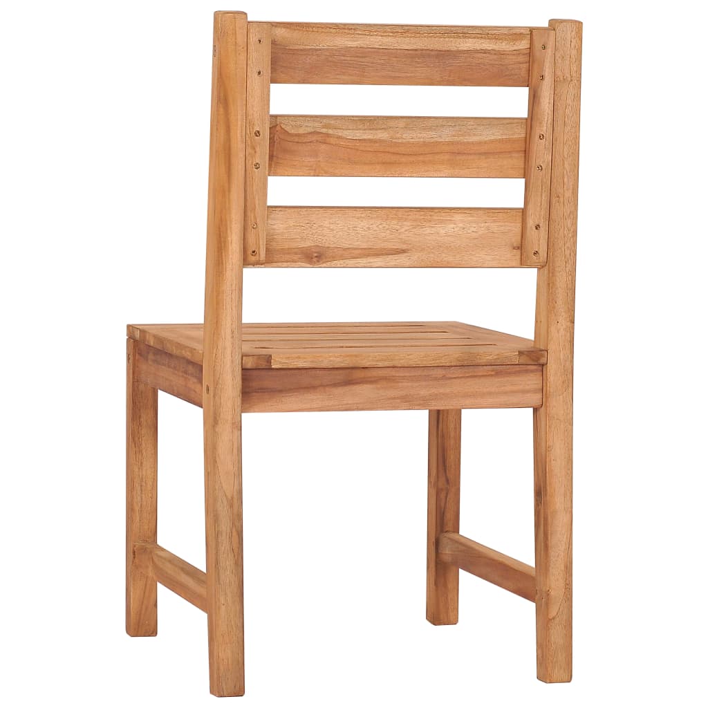 Trädgårdsstolar 4 St Massiv Teak