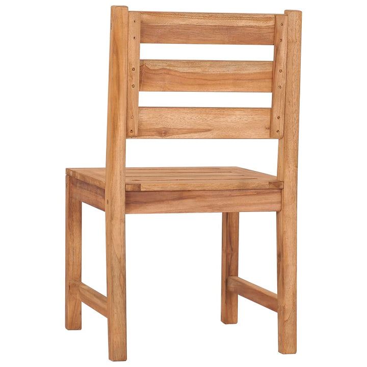 Trädgårdsstolar 4 St Massiv Teak