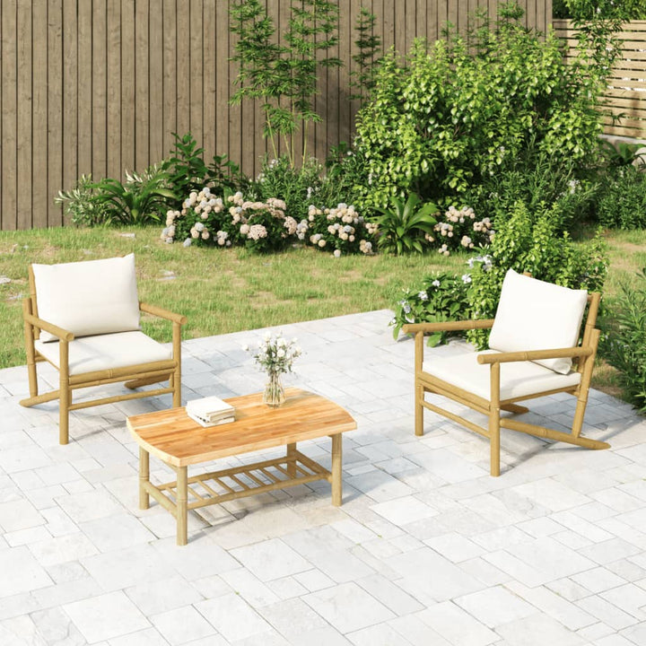 Loungegrupp 5 Delar A Dynor Bambu