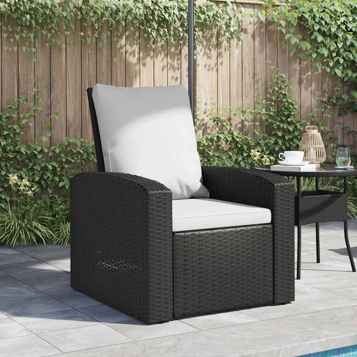 Reclinerstol För Trädgården Med Dynor Konstrotting