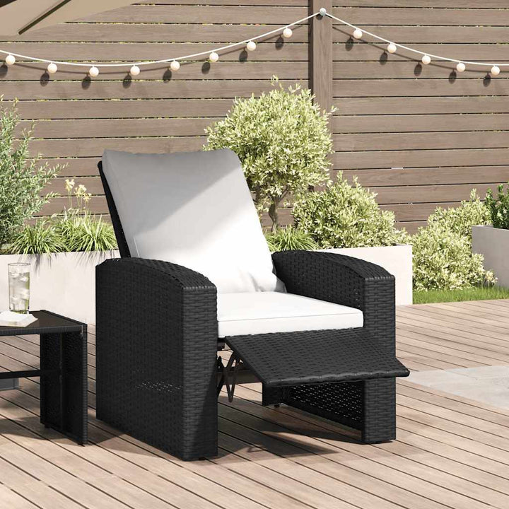 Reclinerstol För Trädgården Med Dynor Konstrotting