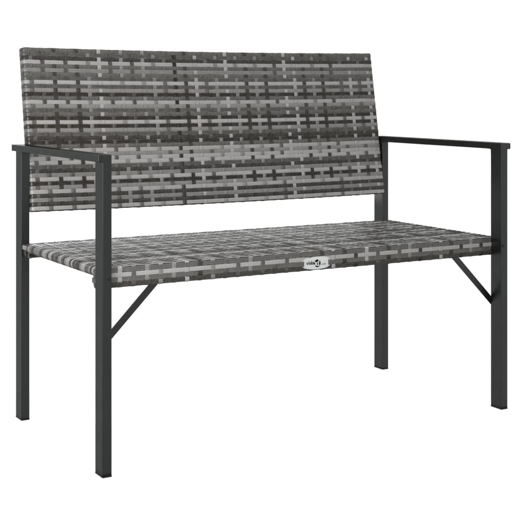 Trädgårdsbänk 2-Sits Med Dyna Konstrotting
