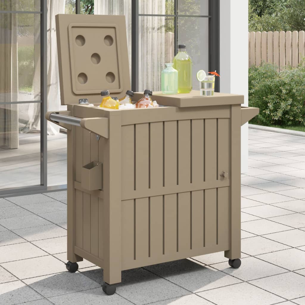 3-I-1 Serveringsvagn Polypropen