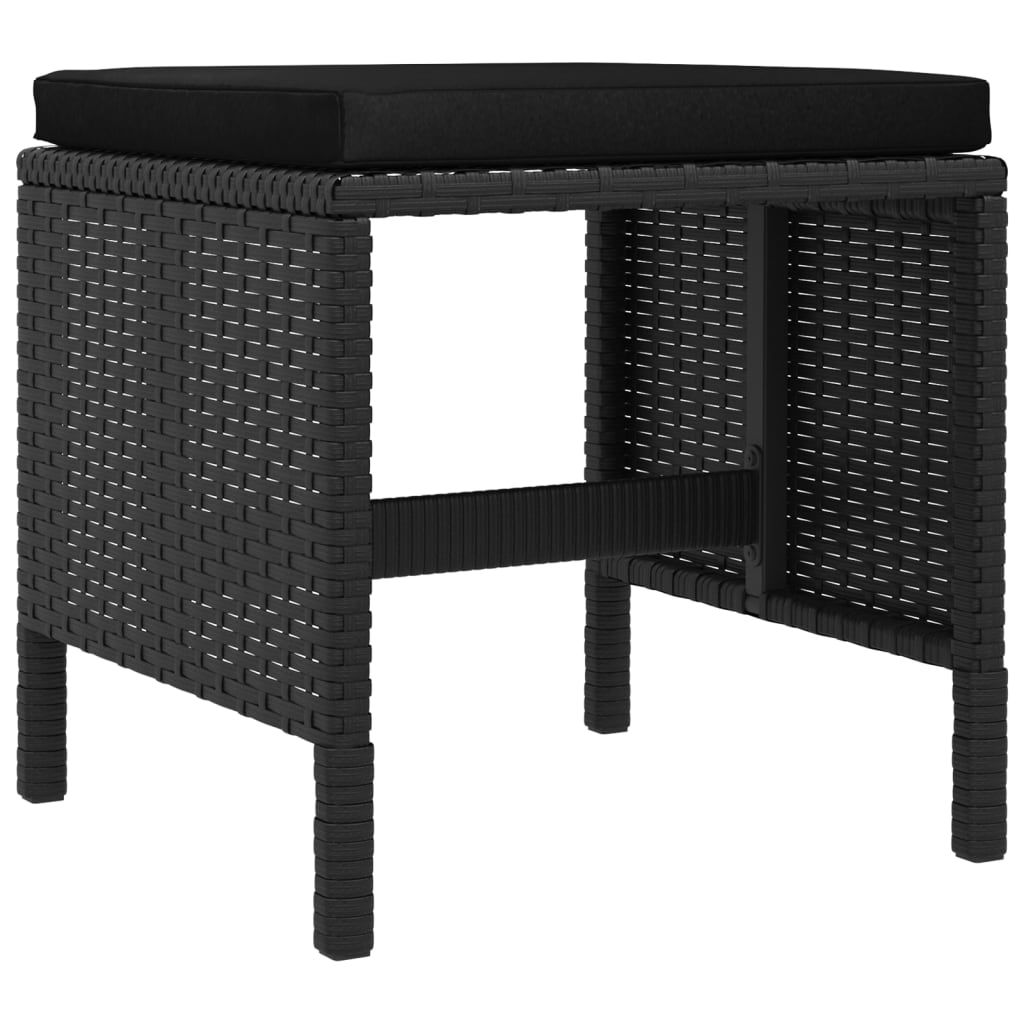 Loungegrupp Med Dynor 6 Delar Konstrotting