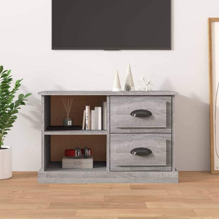 Tv-Skåp Sonoma-Ek 102X35,5X47,5 Cm Konstruerat Trä