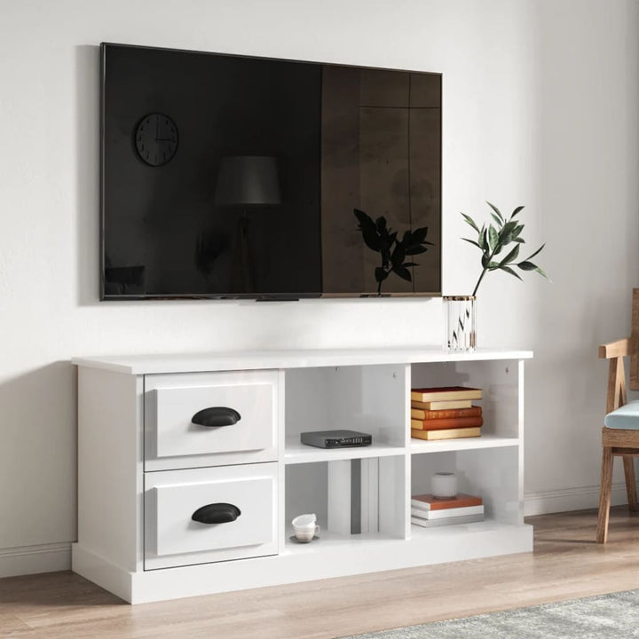 Tv-Skåp Sonoma-Ek 102X35,5X47,5 Cm Konstruerat Trä
