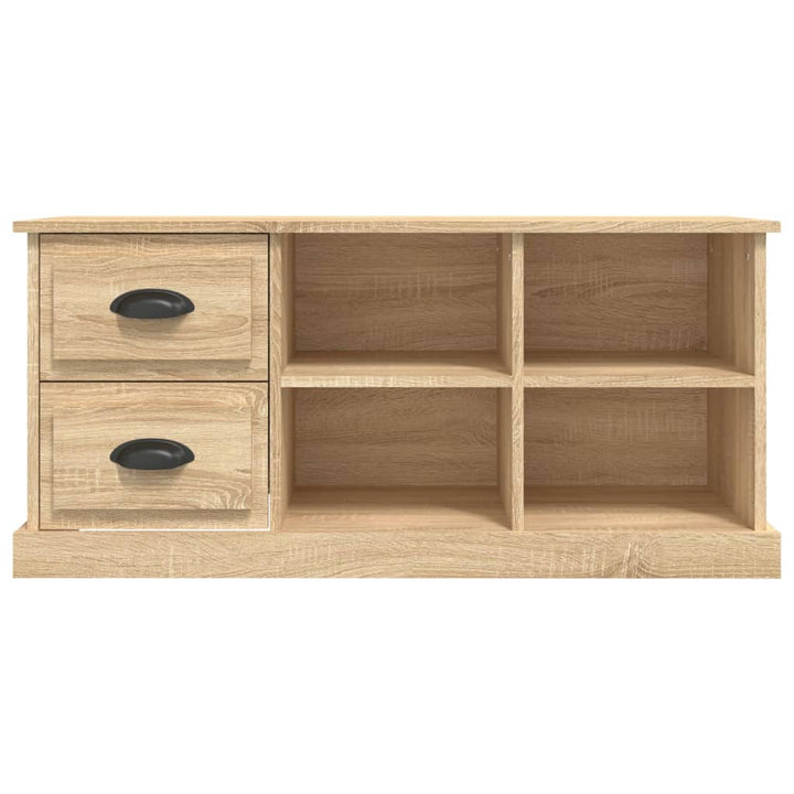 Tv-Skåp Sonoma-Ek 102X35,5X47,5 Cm Konstruerat Trä