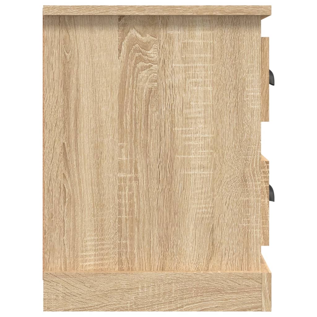 Tv-Skåp Sonoma-Ek 102X35,5X47,5 Cm Konstruerat Trä