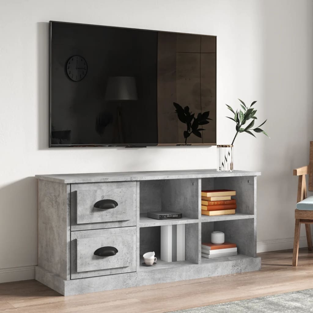 Tv-Skåp Sonoma-Ek 102X35,5X47,5 Cm Konstruerat Trä