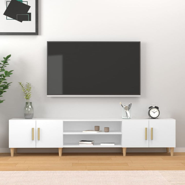 Tv-Skåp Åldrat Trä 180X31,5X40 Cm Konstruerat Trä