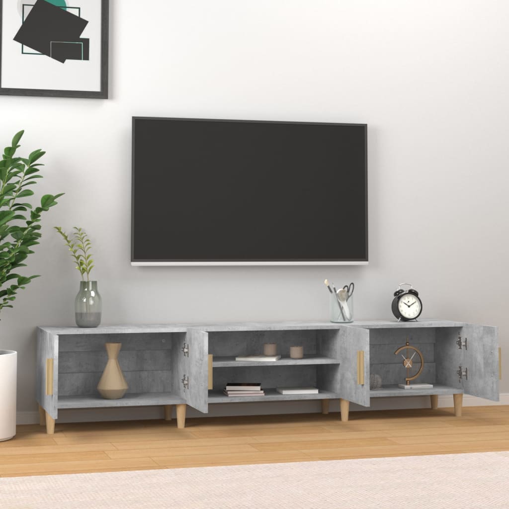 Tv-Skåp 180X31,5X40 Cm Konstruerat Trä