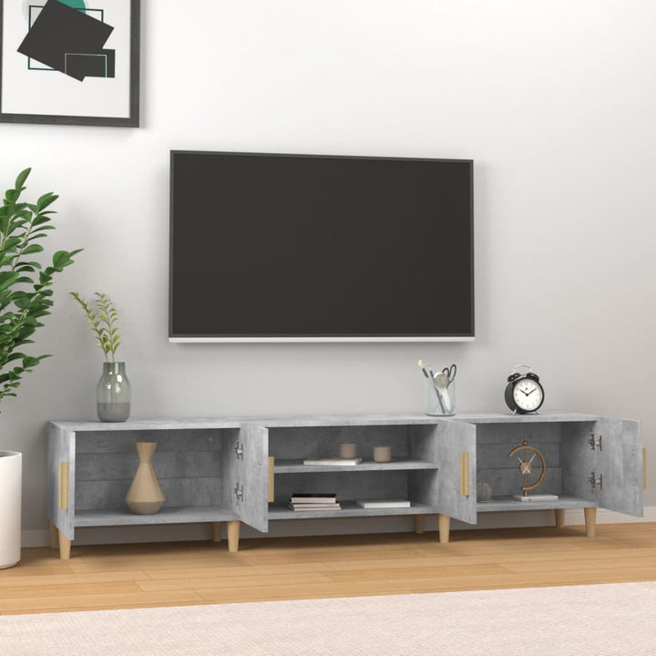 Tv-Skåp 180X31,5X40 Cm Konstruerat Trä