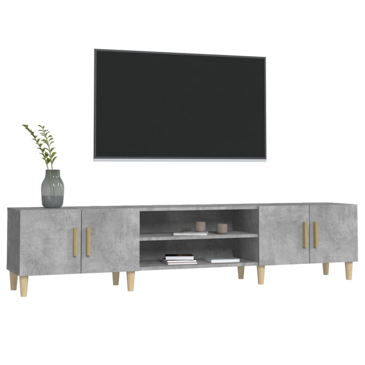 Tv-Skåp 180X31,5X40 Cm Konstruerat Trä