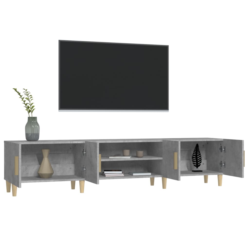 Tv-Skåp 180X31,5X40 Cm Konstruerat Trä