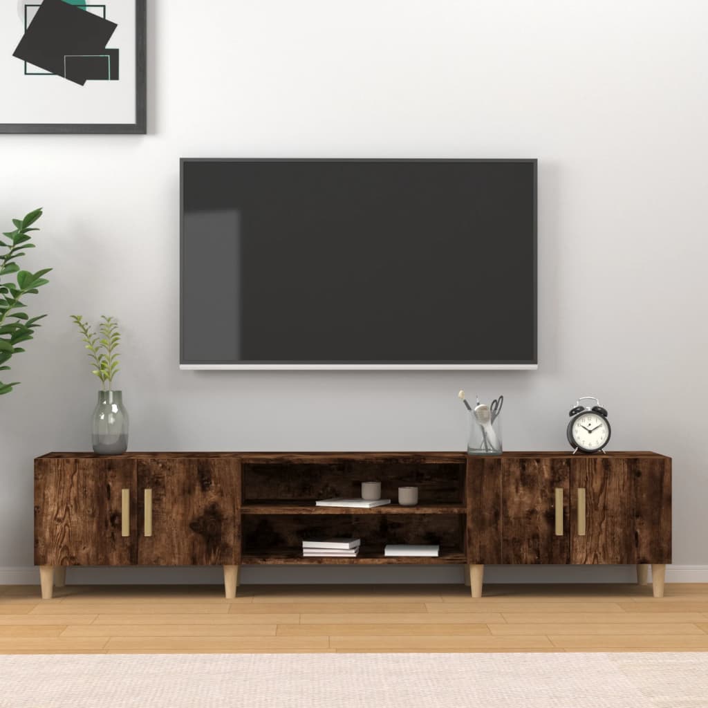 Tv-Skåp Åldrat Trä 180X31,5X40 Cm Konstruerat Trä
