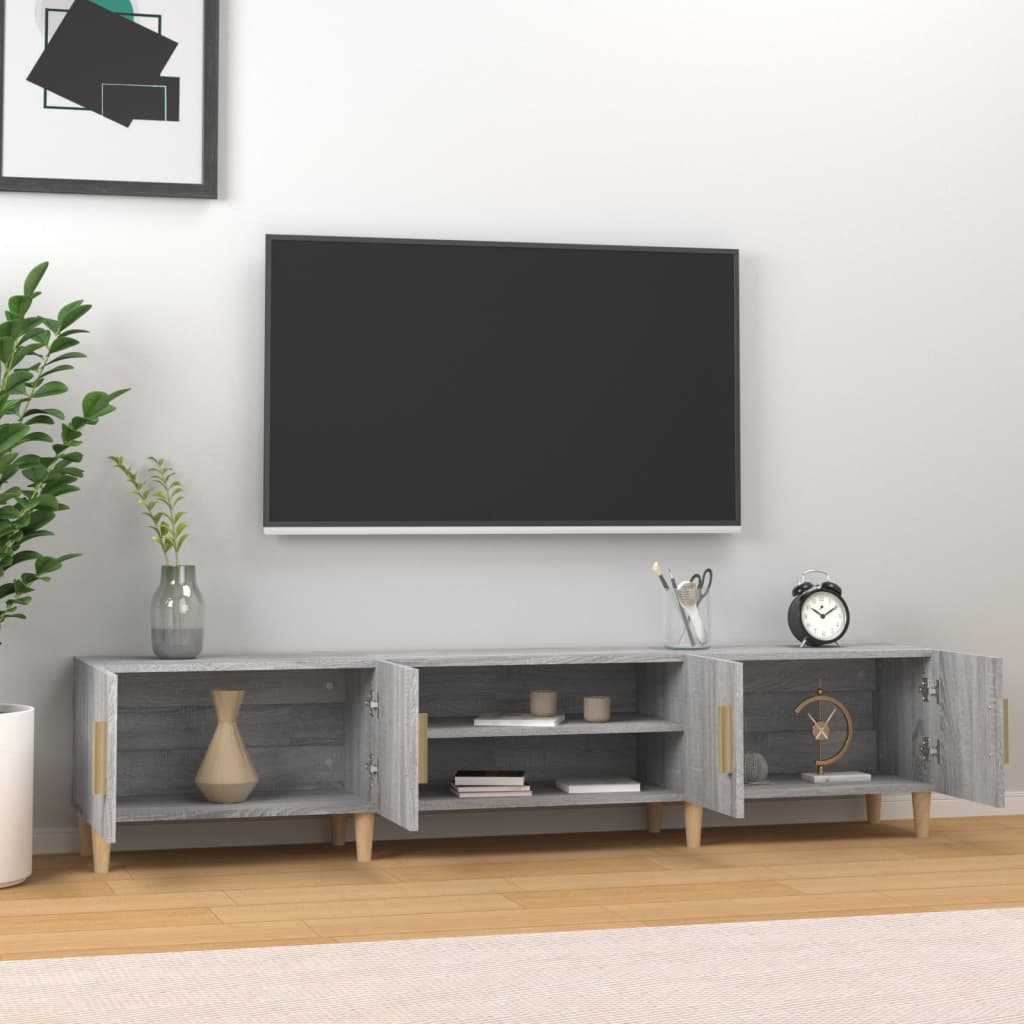 Tv-Skåp 180X31,5X40 Cm Konstruerat Trä
