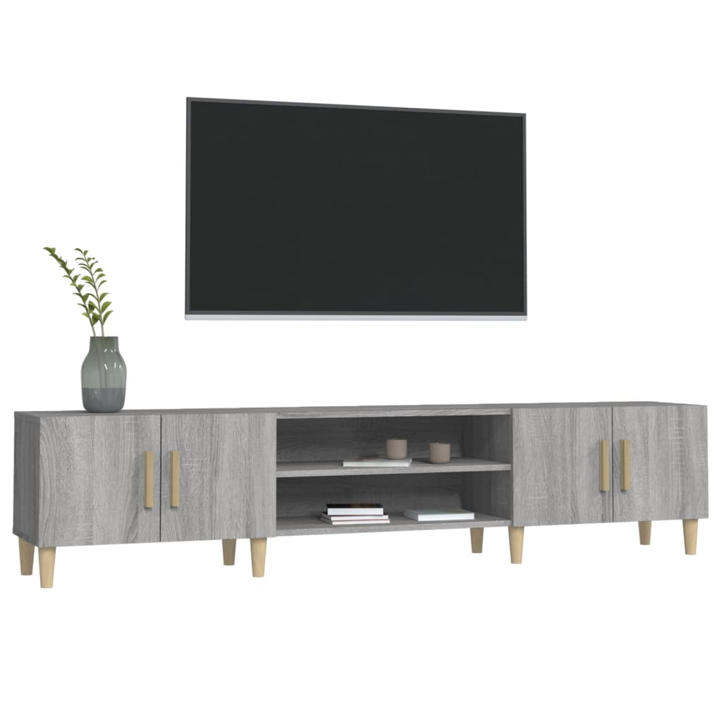 Tv-Skåp 180X31,5X40 Cm Konstruerat Trä