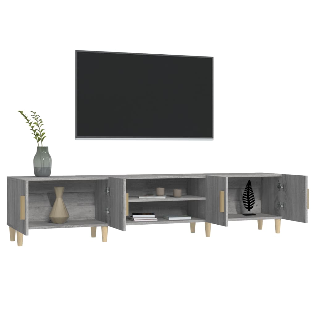 Tv-Skåp 180X31,5X40 Cm Konstruerat Trä