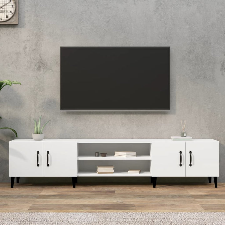 Tv-Skåp 180X31,5X40 Cm Konstruerat Trä