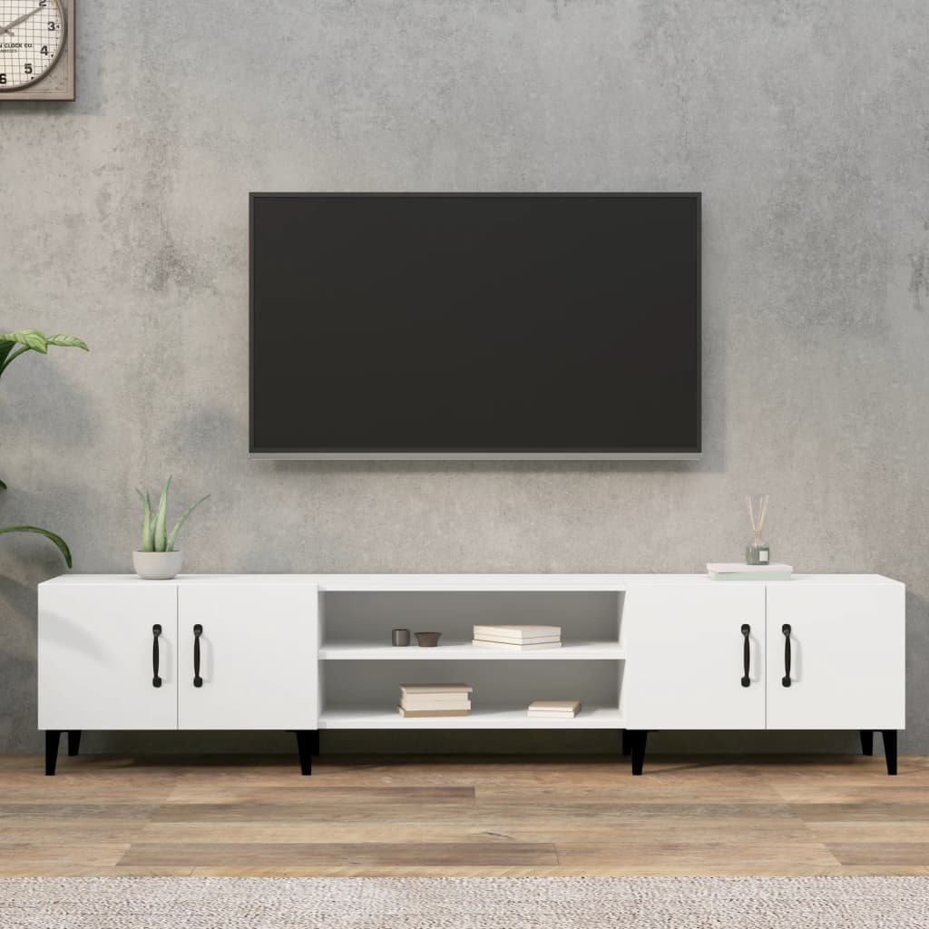 Tv-Skåp 180X31,5X40 Cm Konstruerat Trä